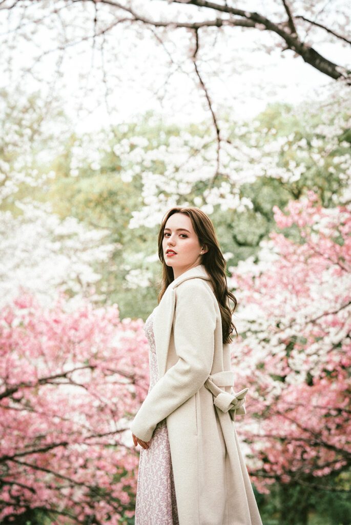 Bridgette is an American, studying Japanese in Tokyo. We teamed up and captured the precious moment of Sakura Blossoms in Showa Memorial Park, Tachikawa outside Tokyo.