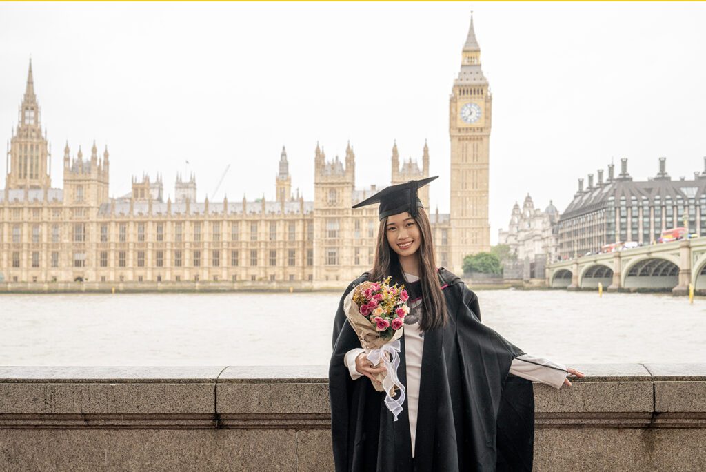 Graduation Photo Shootings for Hong Kong Client in London