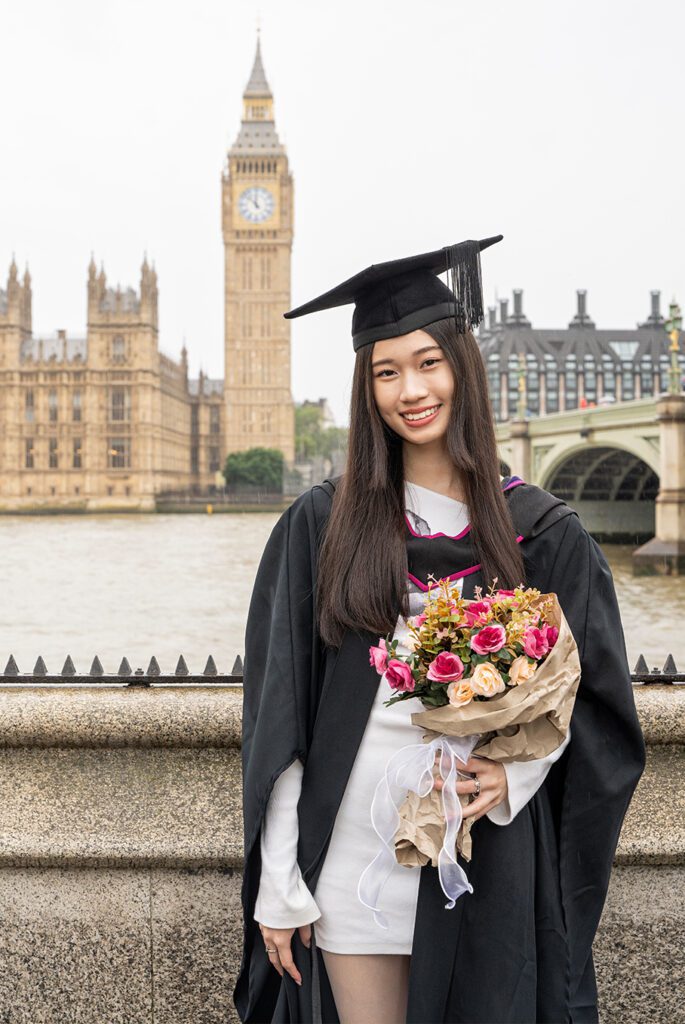 Graduation Photo Shootings for Hong Kong Client in London