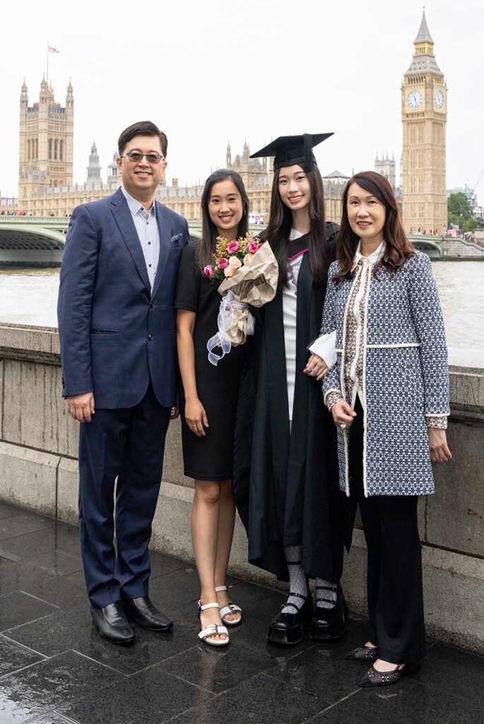 Graduation Photo Shootings for Hong Kong Client in London