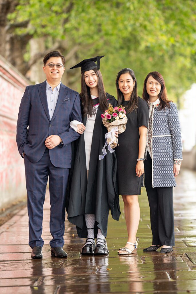 Graduation Photo Shootings for Hong Kong Client in London